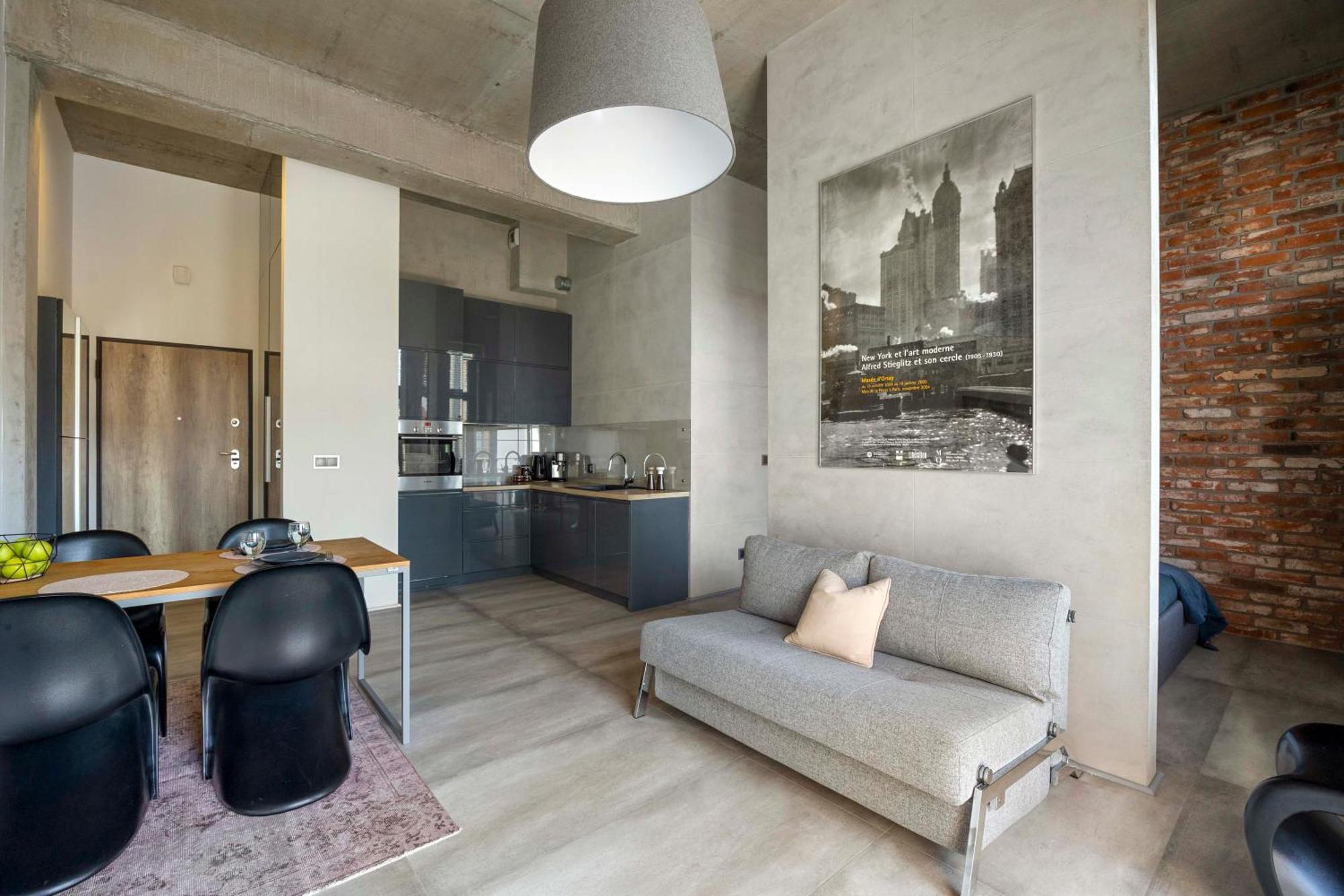 Brooklyn Loft Apartment - Old Town, Free Parking Вроцлав Екстер'єр фото